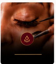 Lash and brow detail work.
