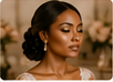 Real bride portrait