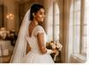Bride in veil