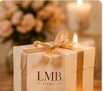 LMB gift box with ribbon